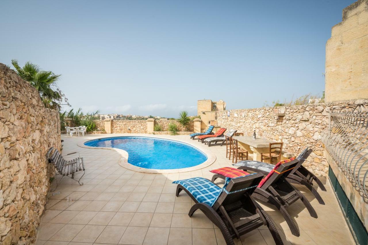 Valley View - Holiday Farmhouse With Private Pool Nadur Esterno foto